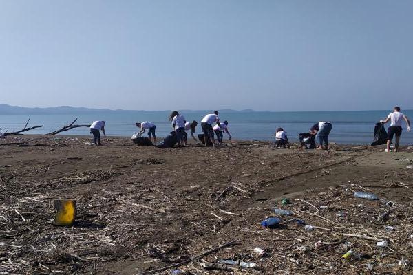 Adriatik beach-Albania, Fifth beach cleaning operation 