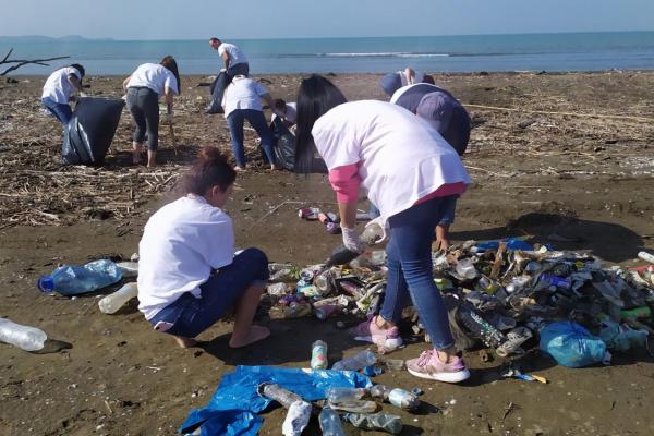 Adriatik beach-Albania, Fifth beach cleaning operation 